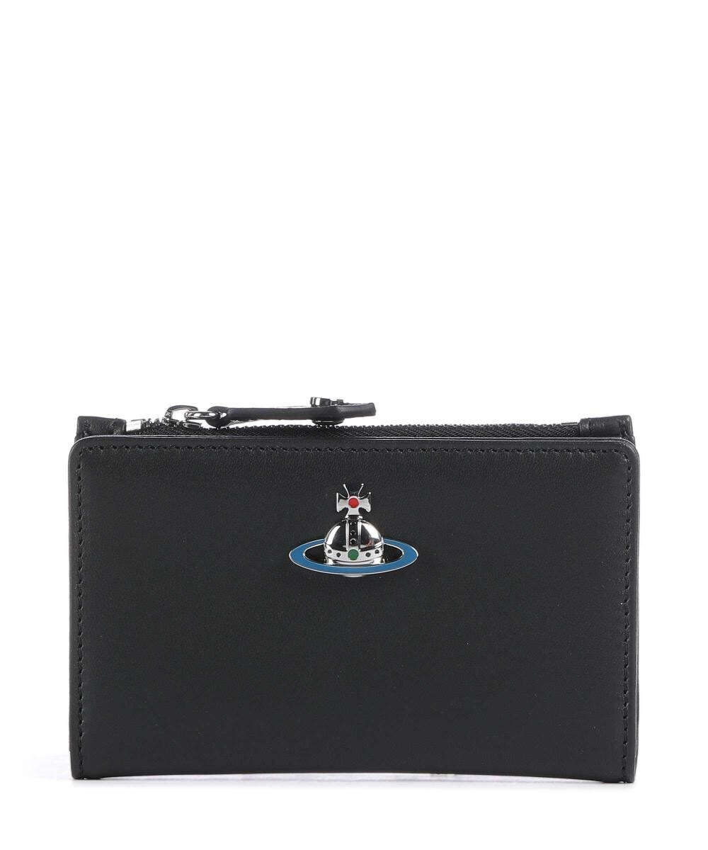 

Кошелек наппа из кожи ягненка Vivienne Westwood, черный