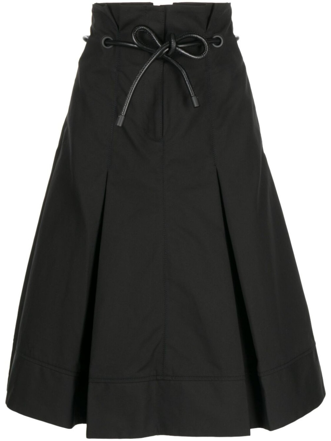 

3.1 Phillip Lim юбка миди Origami с завышенной талией, черный