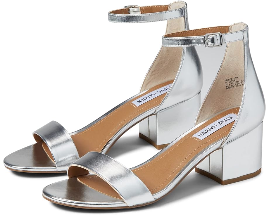 

Сандалии Steve Madden Irenee, цвет Dusty Silver