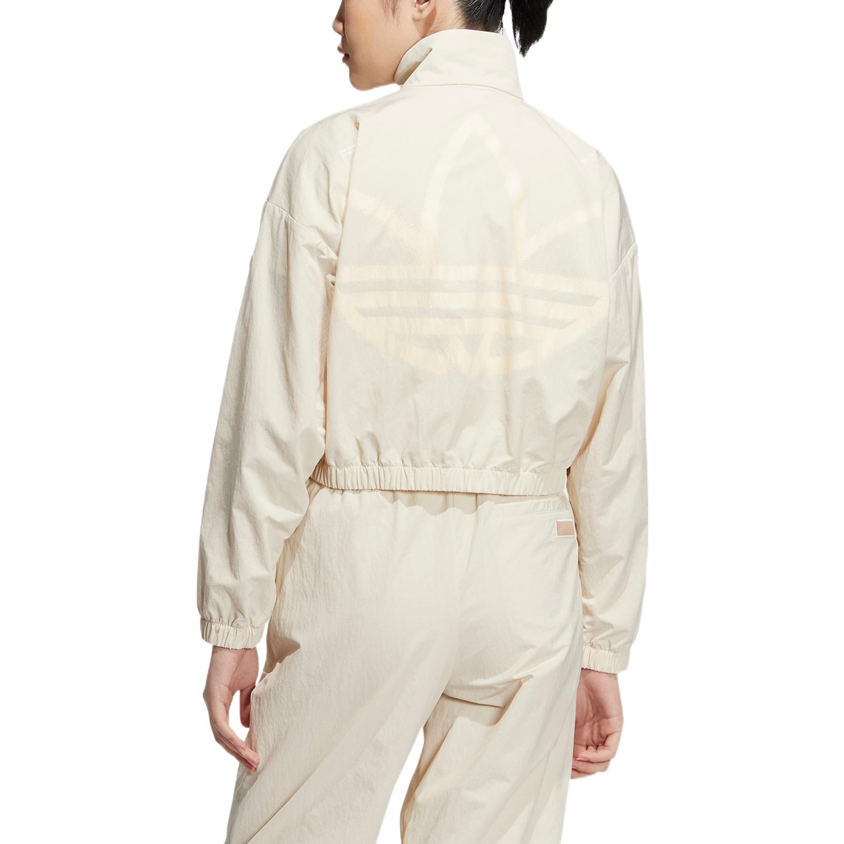 Adidas Originals Женская куртка ADICOLOR TRACK, Ecru — фото 4