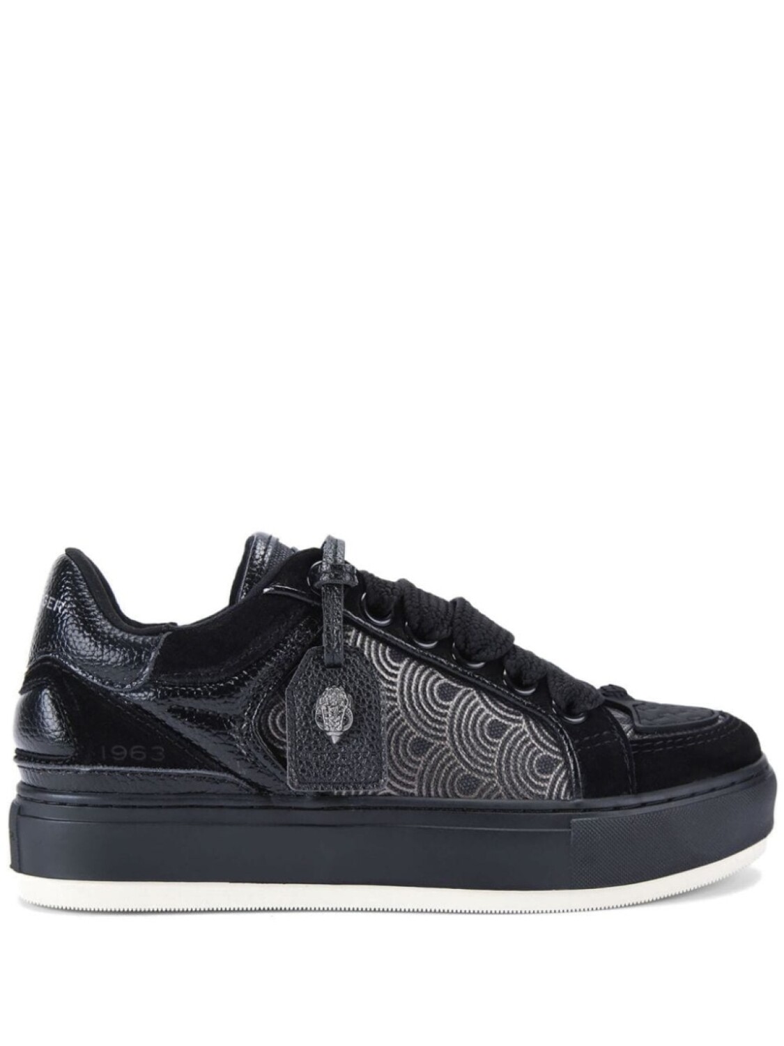 

Kurt Geiger London кроссовки Southbank Tag, черный