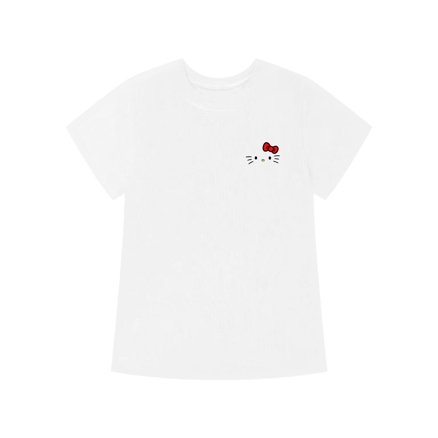 

Футболка Hello Kitty Unisex Sanrio, белый/красный