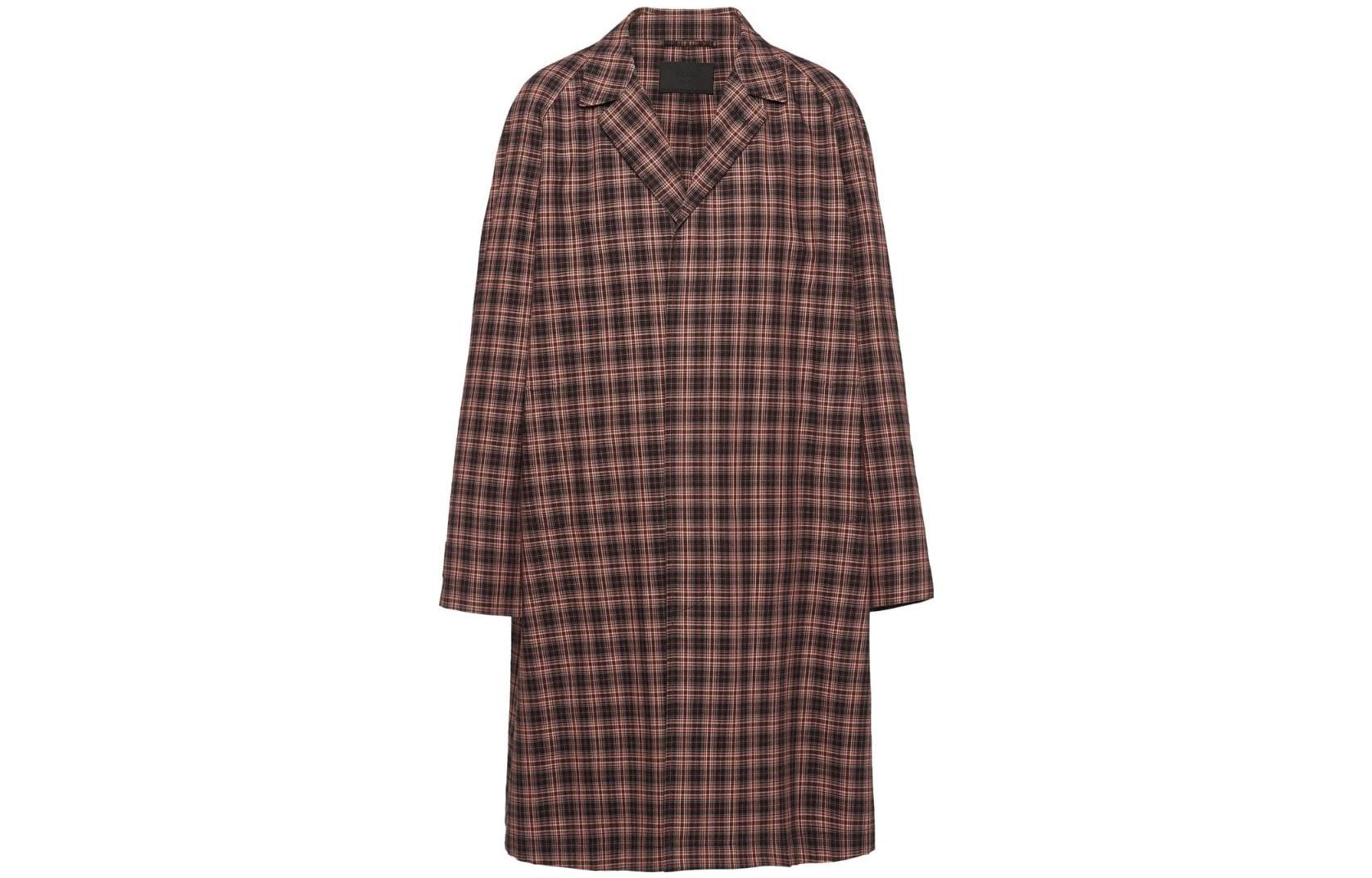 

Тренч мужской умбра PRADA, Желтый, Тренч мужской умбра PRADA