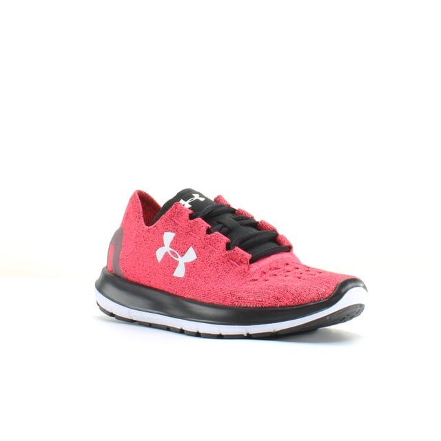 Розовые текстильные женские кроссовки на шнуровке Speedform 1282000 807 Under Armour, розовый — фото 2