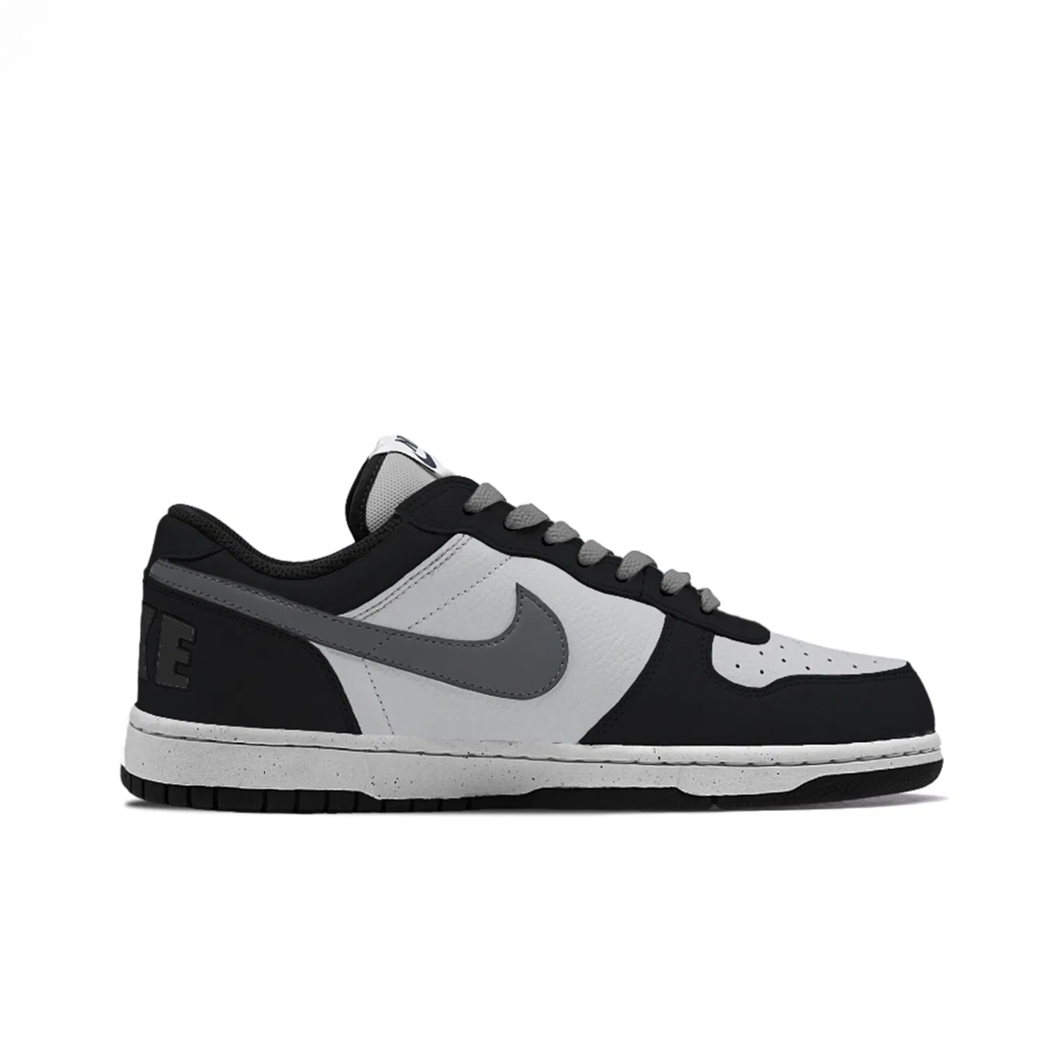 Кроссовки скейтбординговые Nike Big серые — фото 3