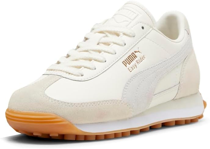 Детские кроссовки Puma Easy Rider (для детей постарше), матовая слоновая кость/белый — фото 2