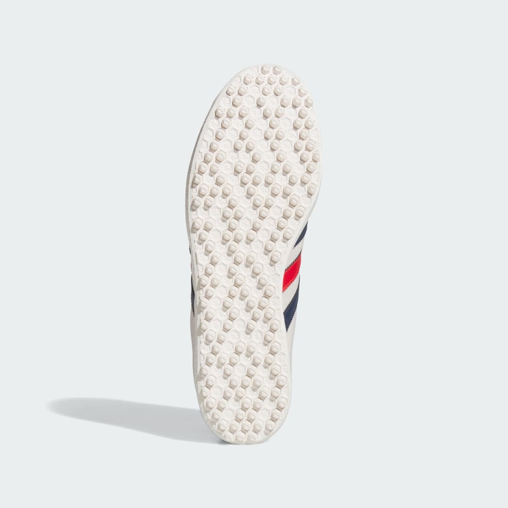 Кроссовки Adidas Gazelle Spikeless Golf Shoes, цвет Alumina/Night Indigo/Better Scarlet — фото 3