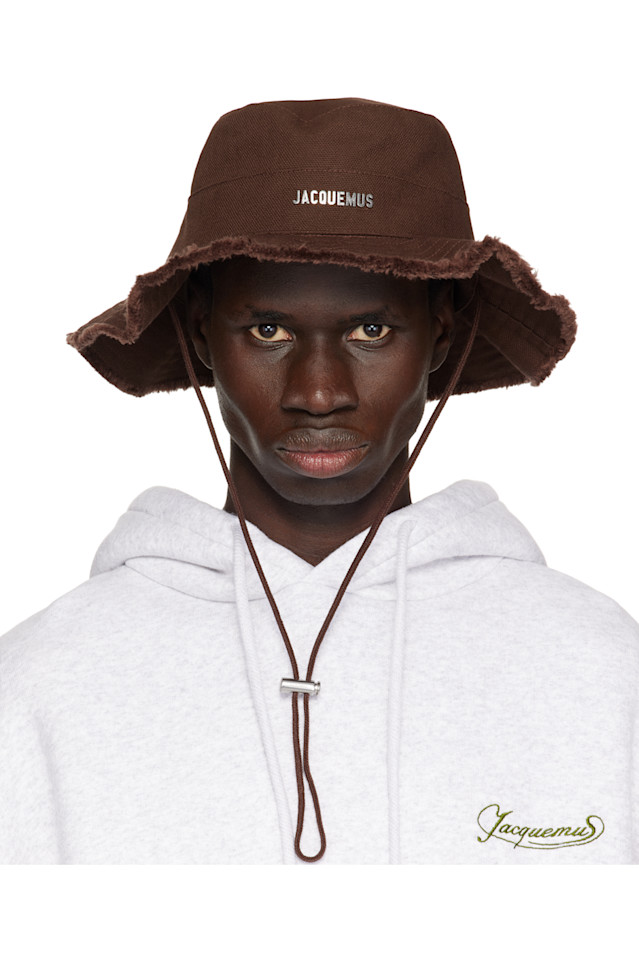 

Панама "Артишо" Jacquemus, коричневый