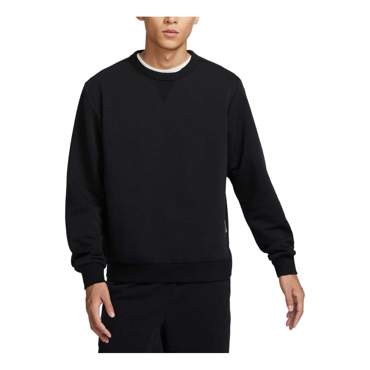 

Спортивная толстовка Nike Dri-FIT Basketball Crew Neck Sweatshirt Asia Sizing 'Black' FZ0221-010, черный