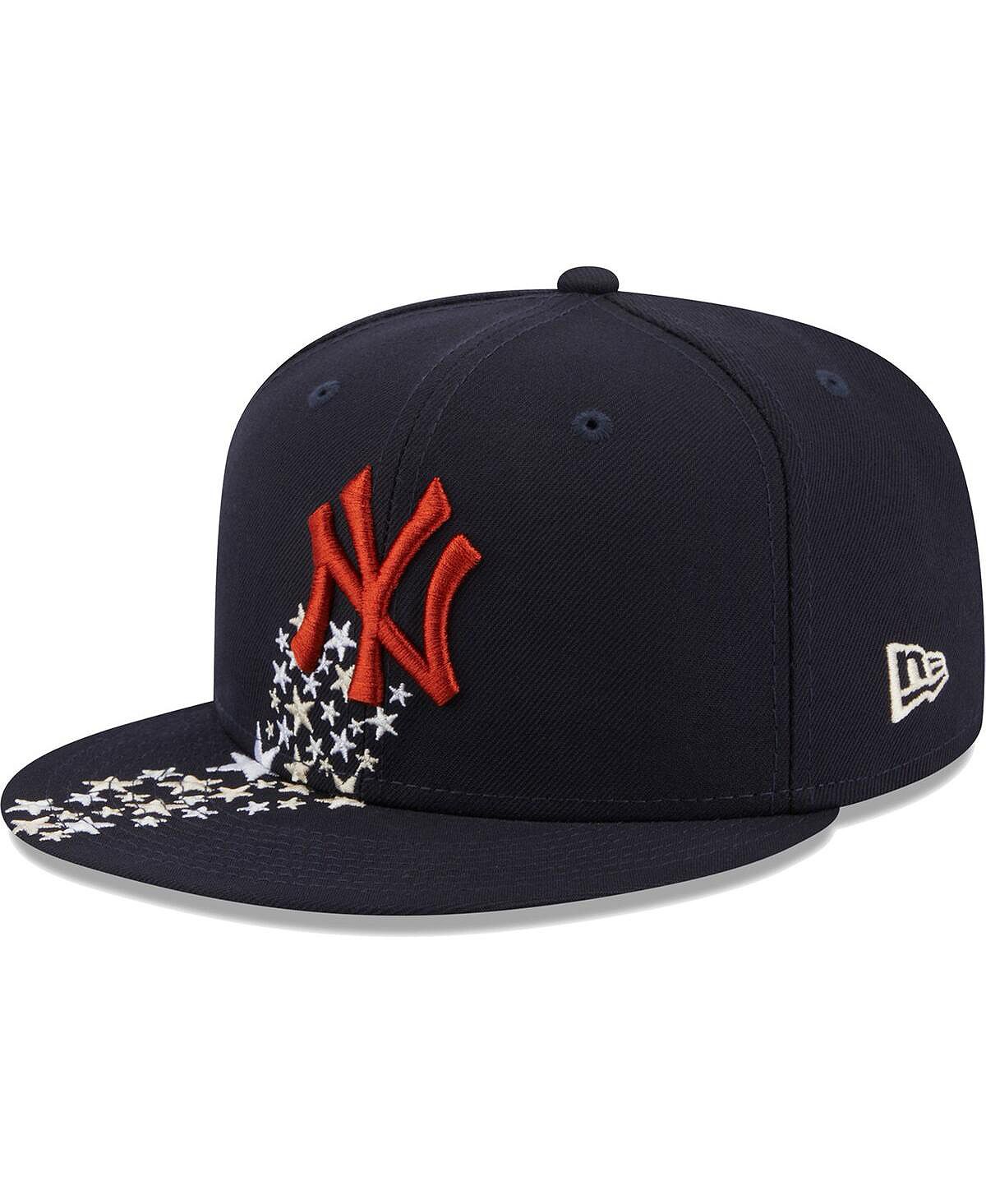 

Мужская темно-синяя приталенная шляпа New York Yankees Meteor 59FIFTY New Era