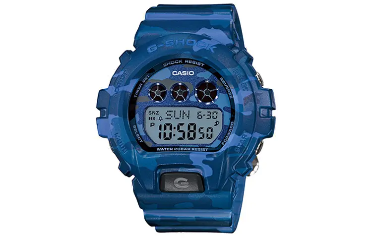 

CASIO Часы Men Gray Watch GMD-S6900CF-2, Blue Dial