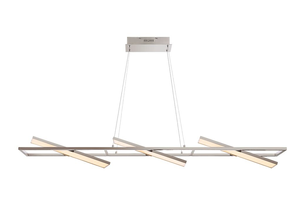 

Подвесной светильник Globo Hl никель матовый, 3Xled 41622H3 Globo Lighting, серебро