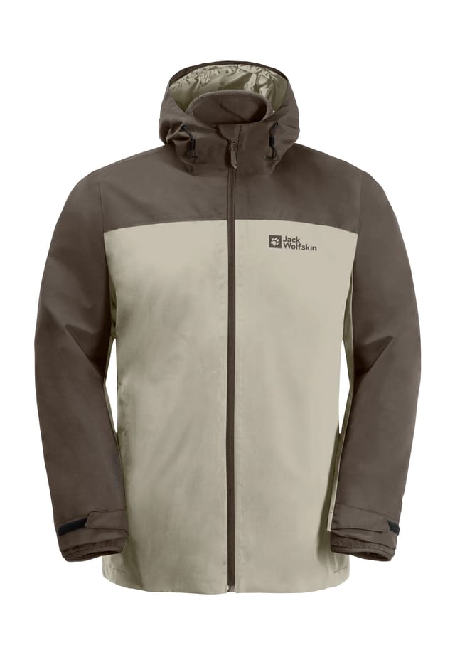 

Двойная куртка "taubenberg" водонепроницаемая дышащая Jack Wolfskin, цвет a0029 seal