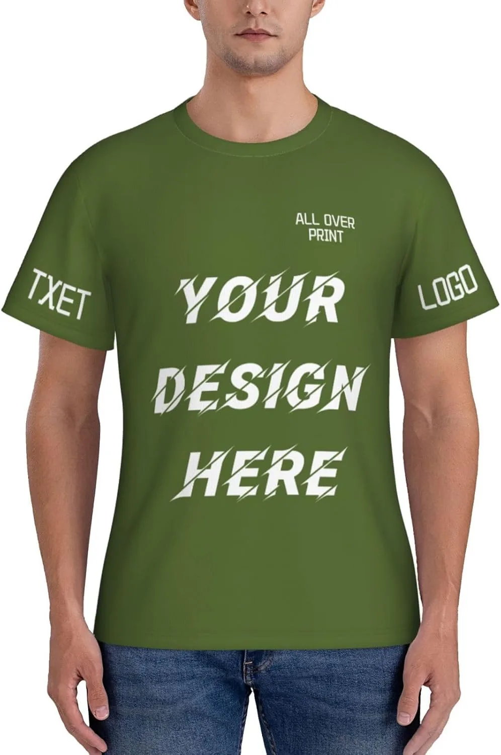 

Футболка All Over Print с индивидуальным дизайном