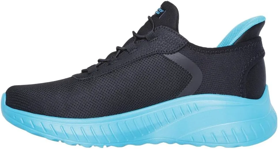 Мужские кроссовки Skechers Squad Chaos - Прочные слипоны для легкой ходьбы без использования рук, черный — фото 3