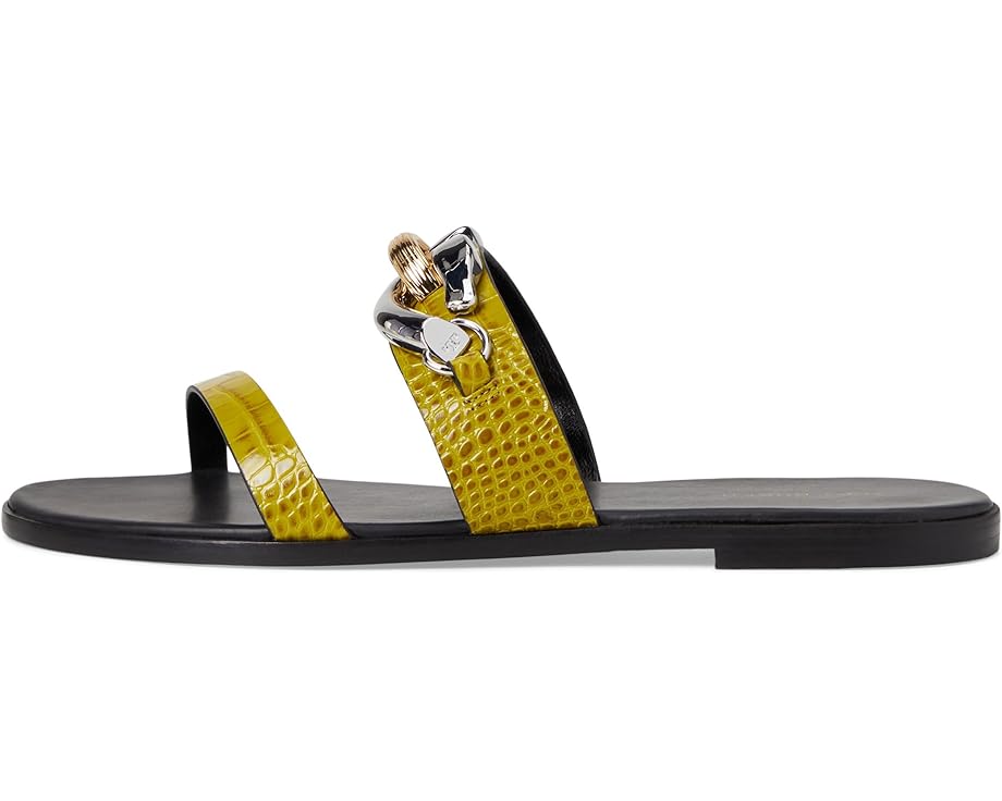 Сандалии Tory Burch Jessa Two Band Sandals, цвет Green Tomato — фото 4