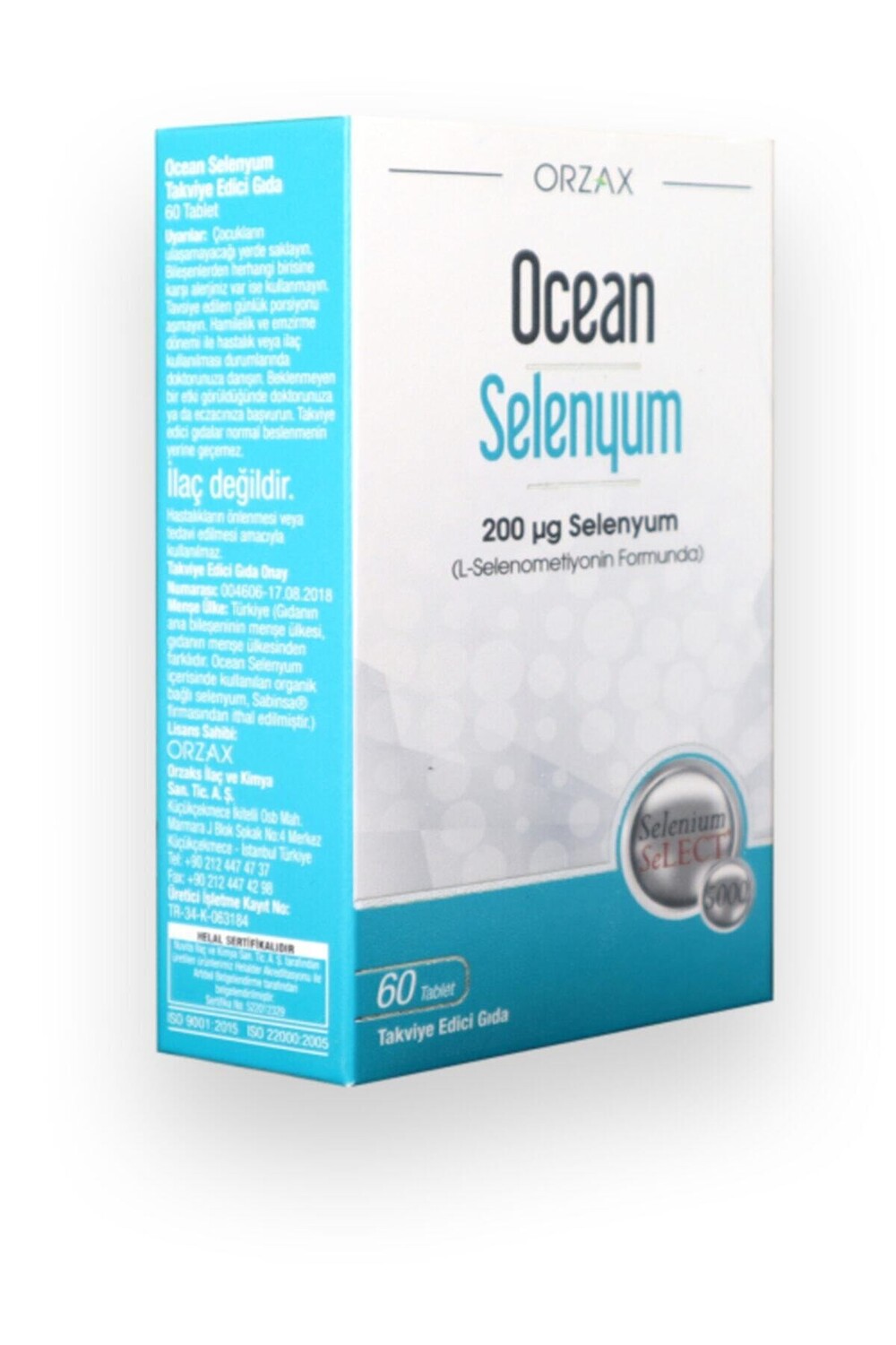 

Ocean Selenium 200 мкг 60 таблеток