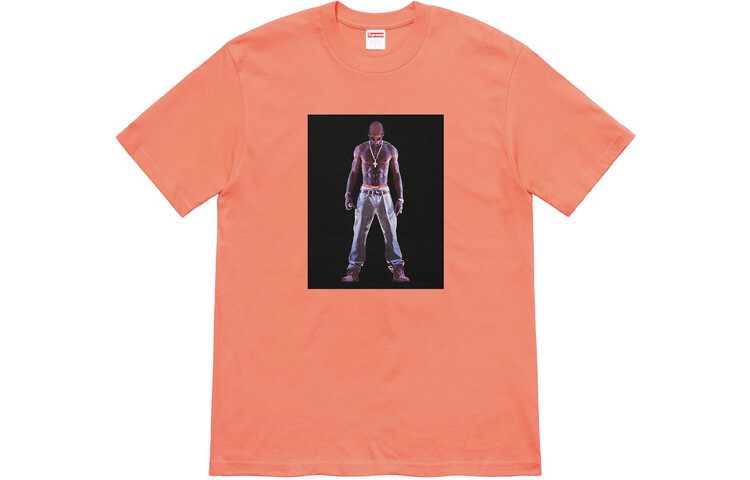 

Футболка унисекс Supreme, персиковый