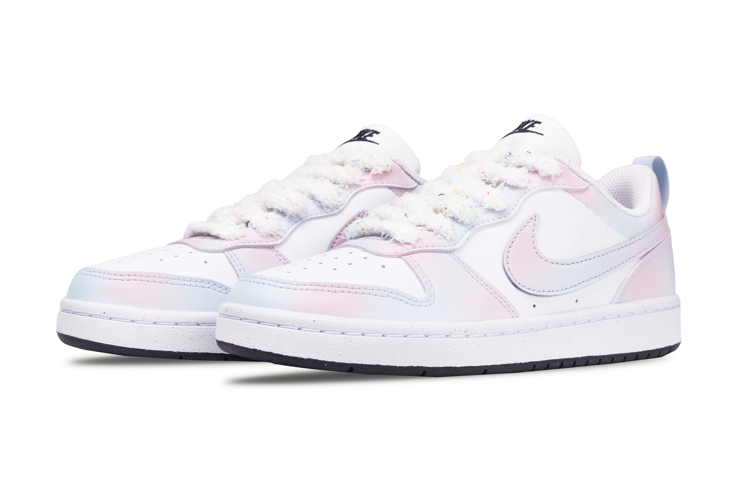 Кроссовки для скейтбординга Court Borough PRM Low top Unisex Blue Pink Nike, Light Cyan — фото 4