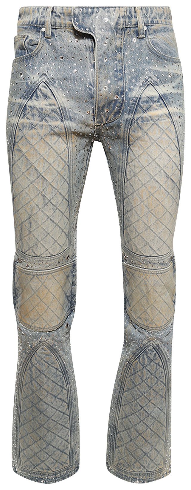 

Кто решает, что такое мотоциклетные джинсы с заклепками Who Decides War, синий