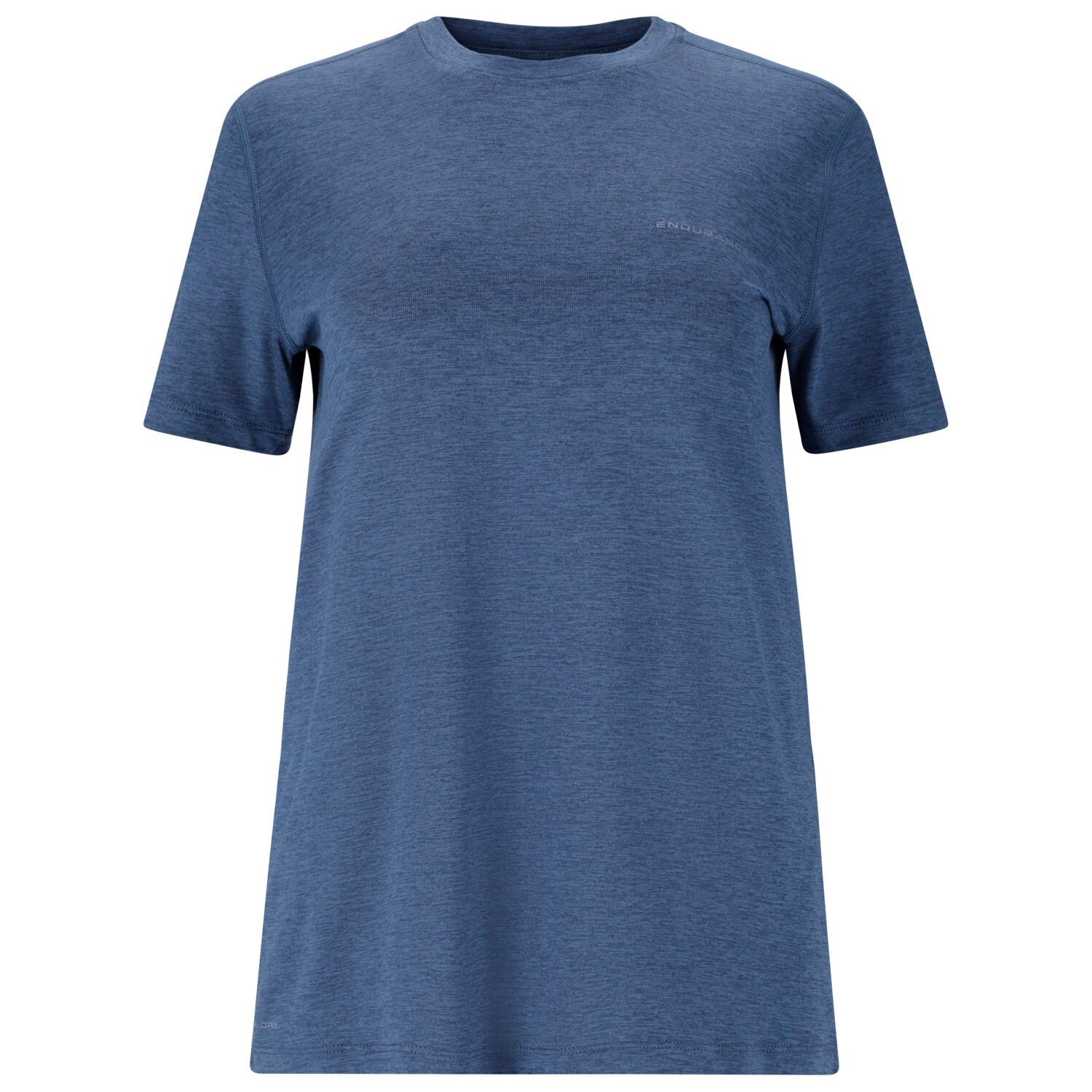 

Функциональная рубашка Endurance Alvaly Melange S/S Tee, цвет Ocean Blue