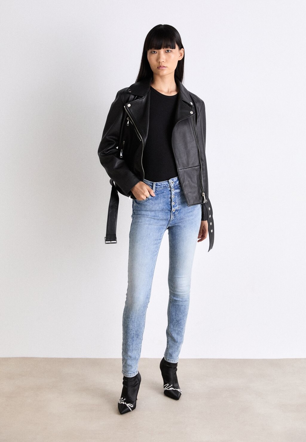 

Джинсы облегающие SHANK Karl Lagerfeld Jeans, синий