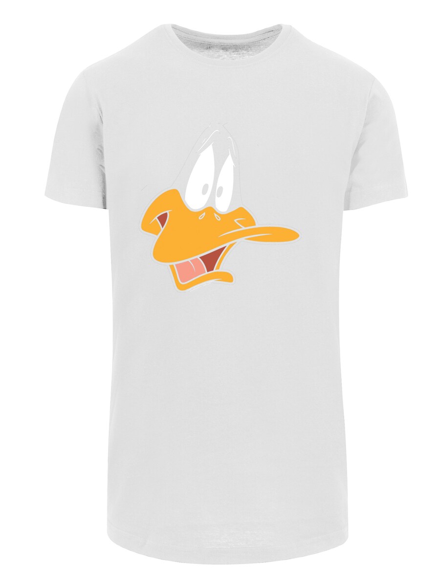 

Рубашка F4NT4STIC Looney Tunes Daffy Duck Face, белый
