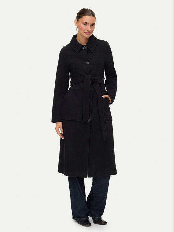 

Демисезонное пальто regular fit Fortune Paris 10331567 Vero Moda, черный