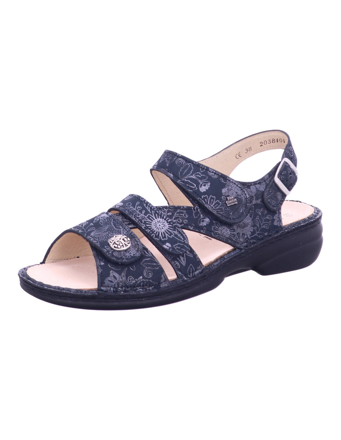 Сандалии Finn Comfort Keilsandalette, цвет anthracite