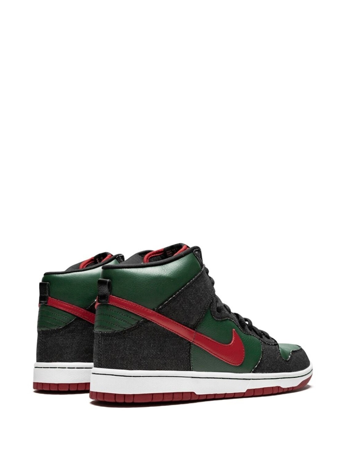 Кроссовки Dunk High Premium SB Nike, зеленый — фото 3