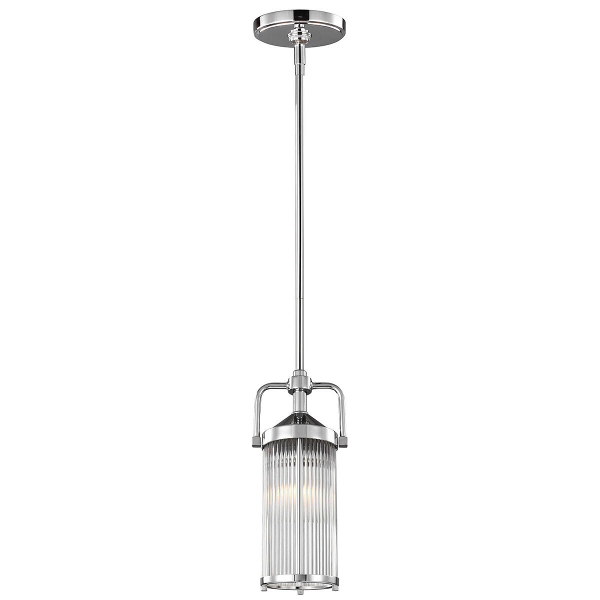 

Подвесной светильник Elstead Lighting, 13,3x11x41,5 см, хромированный