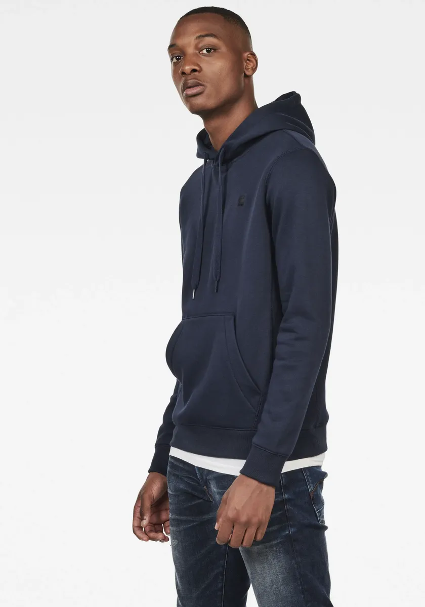 

Толстовка G-Star RAW с капюшоном "Premium Hoody", цвет морской волны