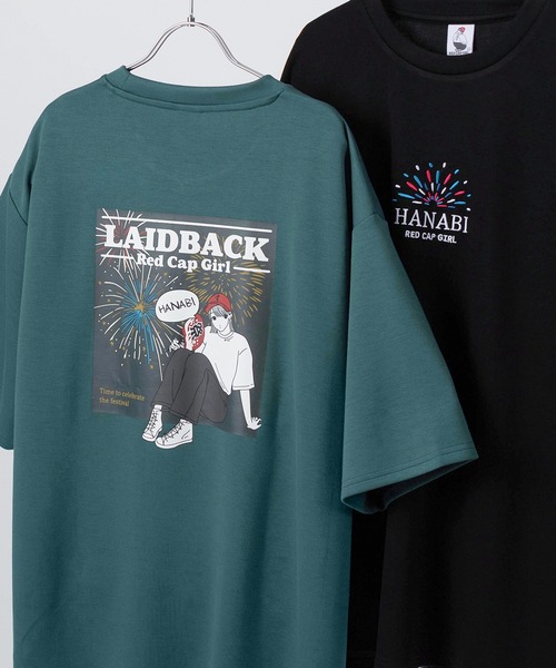 

Футболка унисекс с принтом в японском стиле, бренд Red Cap Girl