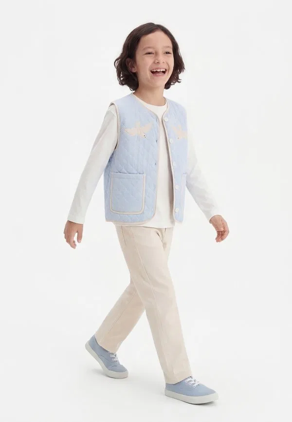 Стеганый жилет Copenhagen Colors, Light Blue