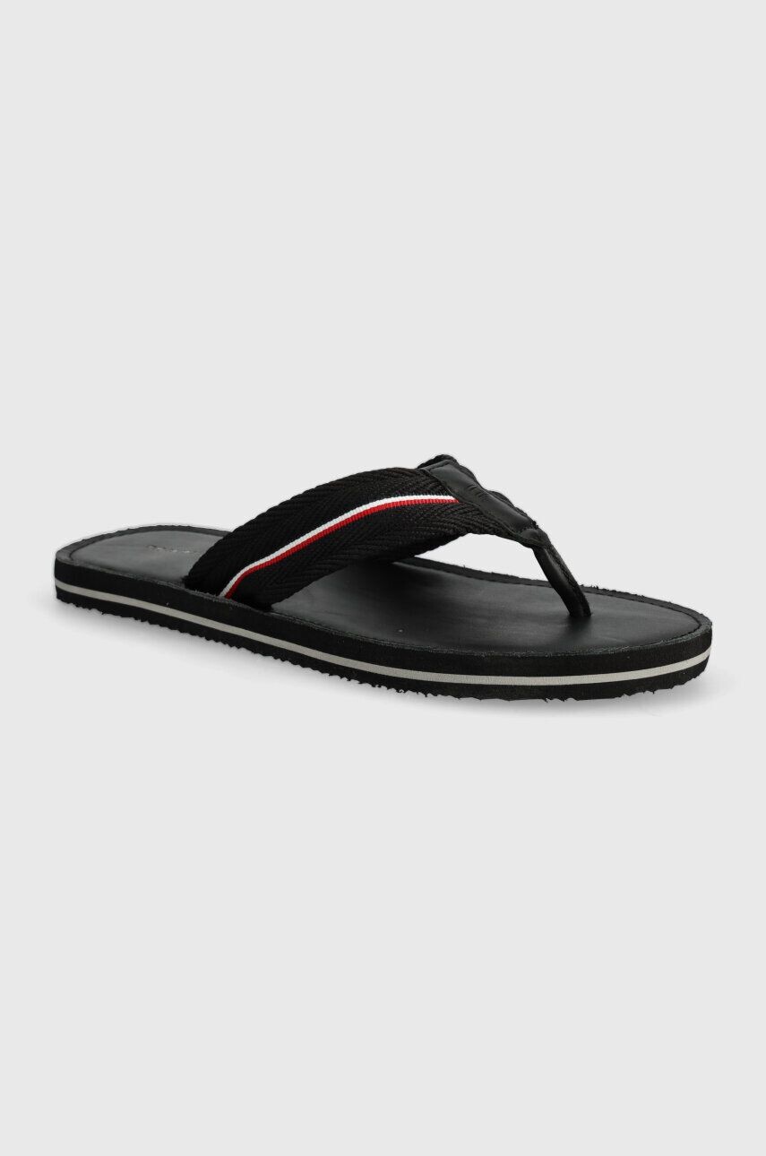 

Tommy Hilfiger шлепанцы КОЖАНЫЕ ПЛЯЖНЫЕ САНДАЛИИ, черный