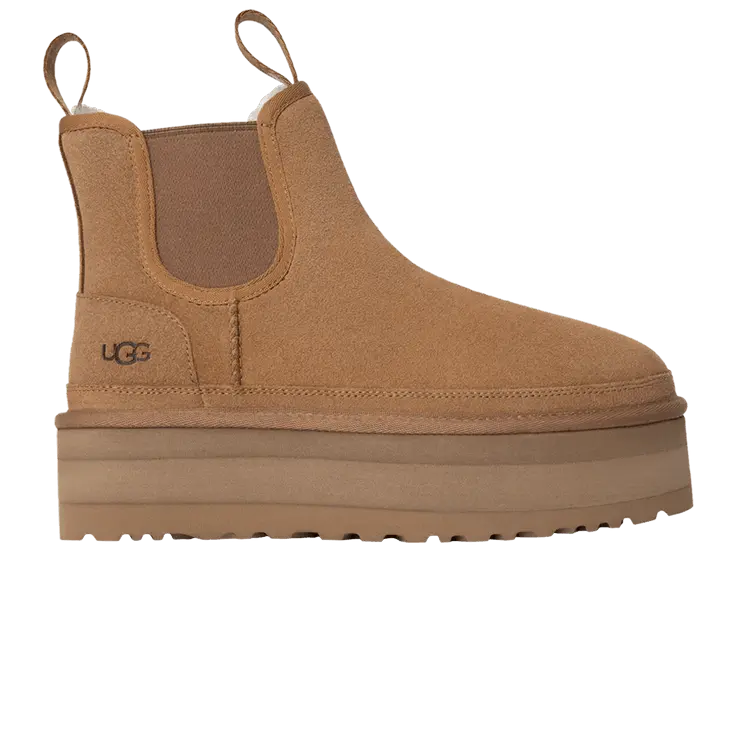 Ботинки UGG Wmns Neumel Platform Chelsea Boot, Chestnut