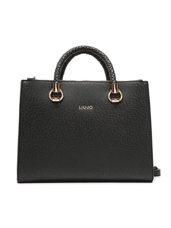

Сумочка M Satchel Double AXX010 E0087 Liu Jo, черный