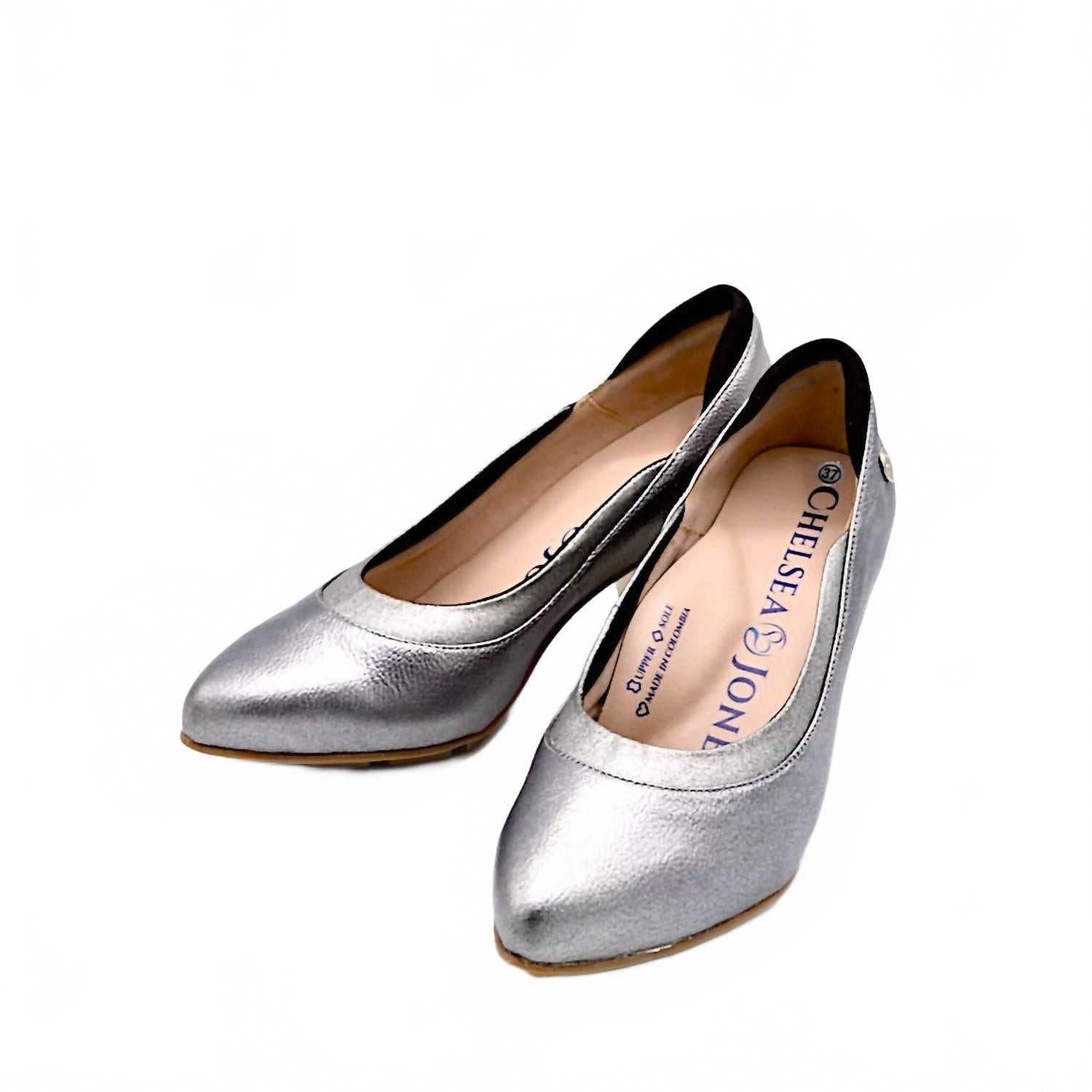 Женские туфли Rhyme на среднем каблуке из кожи Sterling Chelsea Jones, Sterling Leather — фото 3