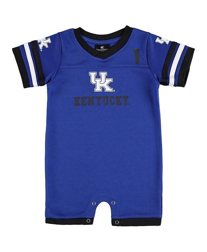 

Футбольный комбинезон Royal Kentucky Wildcats Bumpo для новорожденных и младенцев для мальчиков и девочек Colosseum, синий