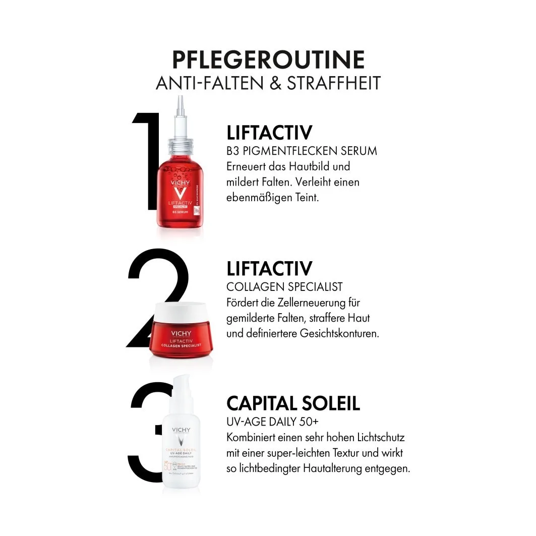 Солнцезащитный крем Capital Soleil UV-Age Daily Sunscreen SPF 50+ Vichy, 40 мл — фото 3
