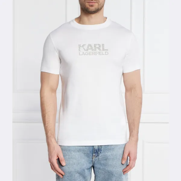 

Футболка стандартного кроя Karl Lagerfeld, белый