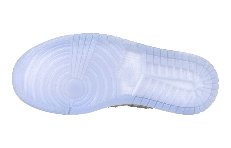 Кроссовки Air JORDAN 1 Vintage Basketball Shoes Women's Low-Top White Blue/Gray — фото 4