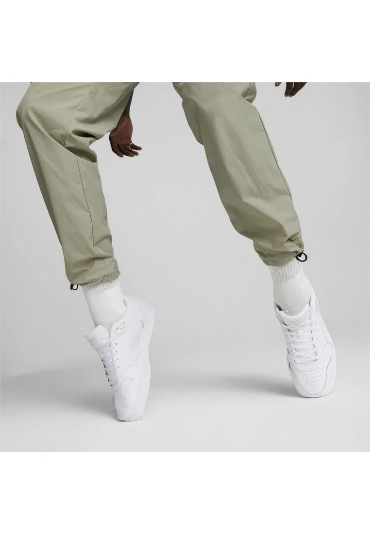 Кроссовки низкие, игровые, RBD Game Low Puma, белый/золотой — фото 4