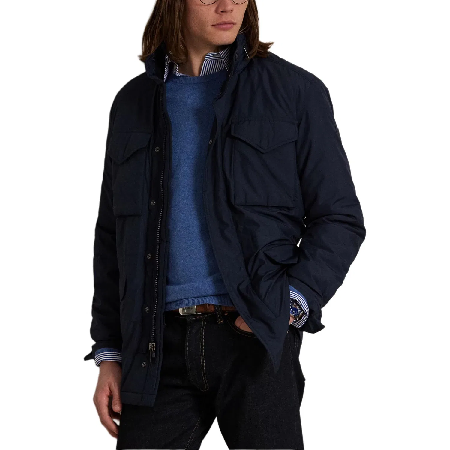 Свитер Polo Pony Polo Ralph Lauren, Blue — фото 3