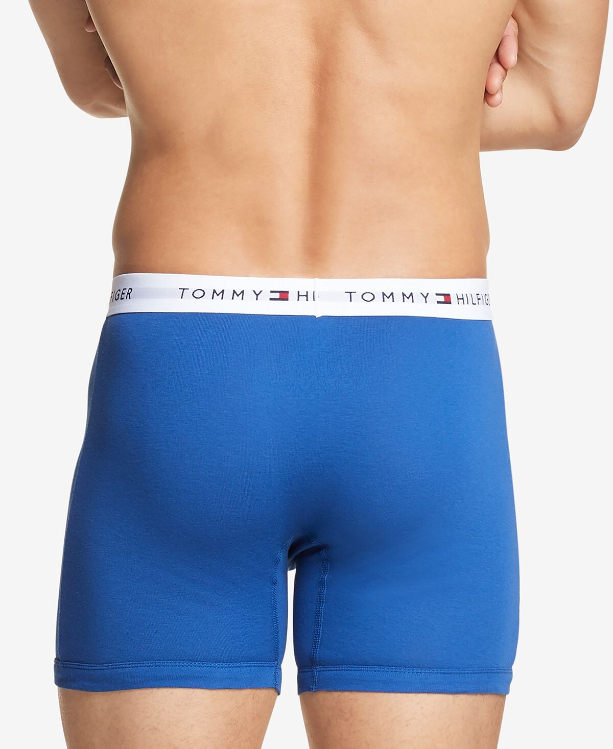 Мужские 3-комп. Классические хлопковые трусы-боксеры Tommy Hilfiger — фото 3