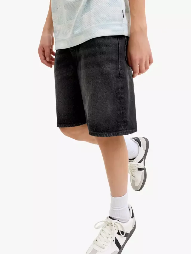 Детские шорты Tony, черные джинсовые Jack & Jones — фото 3