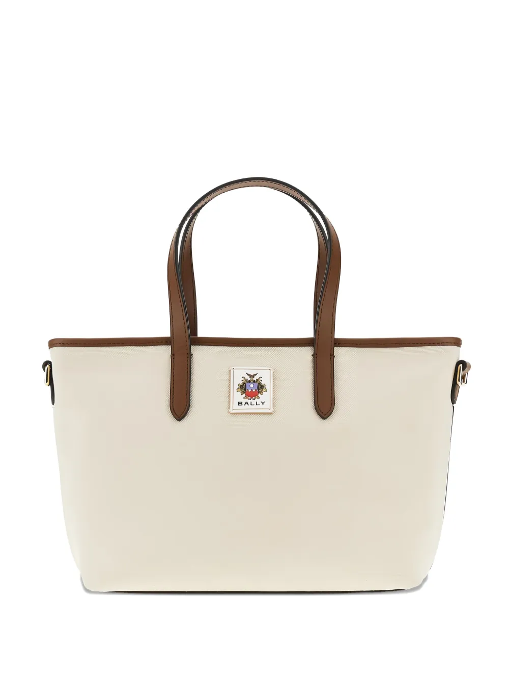 

Сумка-тоут с логотипом Bally, бежевый