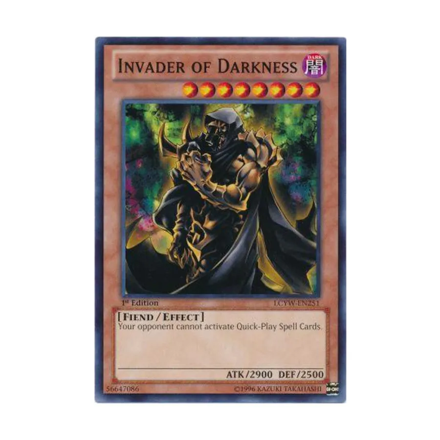 

CCG Захватчик тьмы (обычный), Yu-Gi-Oh - Legendary Collection 3 - Singles