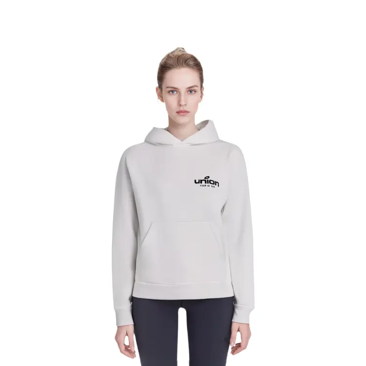 FW21 Толстовка унисекс белая Fear Of God Essentials, белый — фото 4