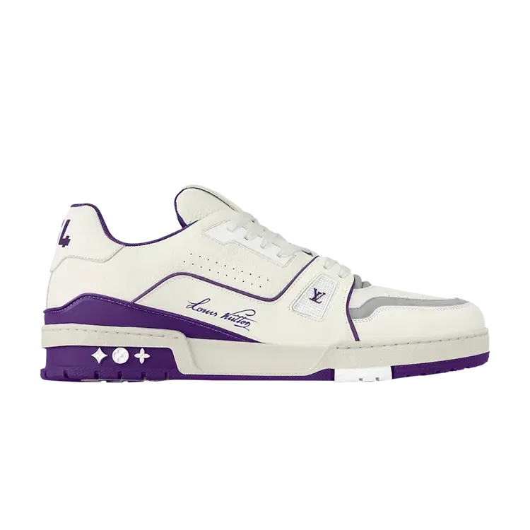 Кроссовки Louis Vuitton LV Trainer, белый